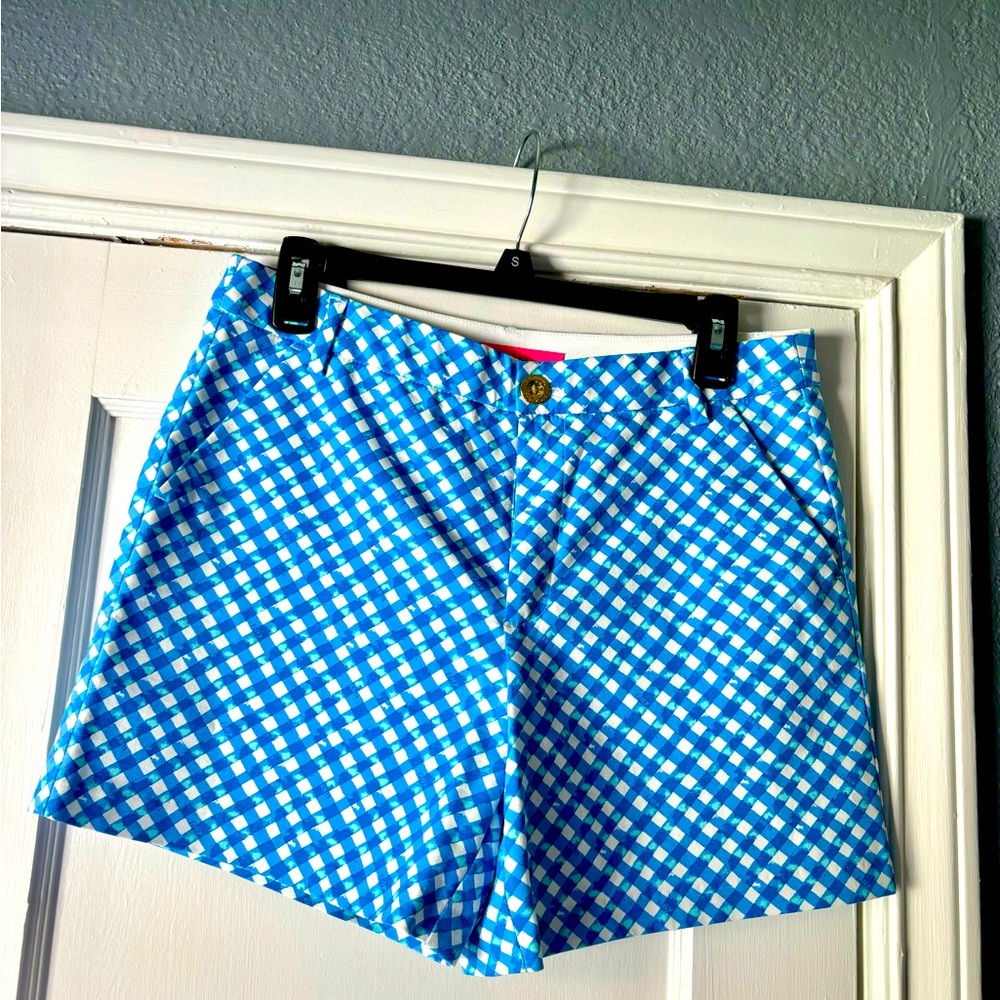 NWOT Lilly Pulitzer shorts Boca Blue size 6